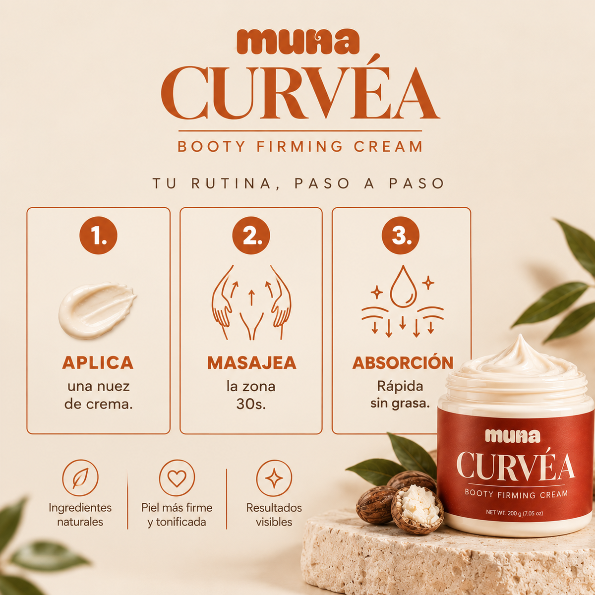 Curvéa Booty Firming Cream